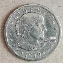 AMERİKA  1979     1  DOLAR   Susan B. Anthony Dollar