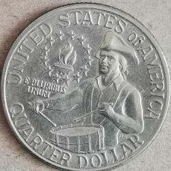 AMERİKA  1976 D    25 CENT  ÇEYREK DOLAR