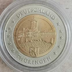 SPECİMEN  ALMANYA  2  EURO   KAPSÜLDE  FANTAZİ  PARA