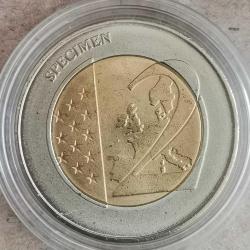 SPECİMEN  ALMANYA  2  EURO   KAPSÜLDE  FANTAZİ  PARA