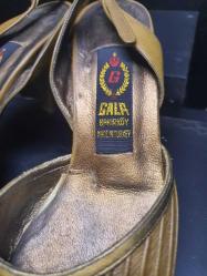 VİNTAGE DERİ BAYAN AYAKKABI