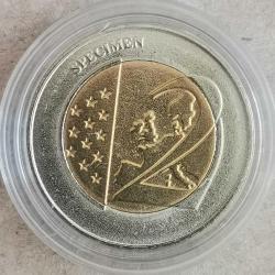 SPECİMEN  ALMANYA  2  EURO   KAPSÜLDE  FANTAZİ  PARA