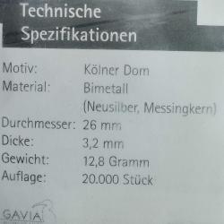 SPECİMEN  ALMANYA  2  EURO   KAPSÜLDE  FANTAZİ  PARA