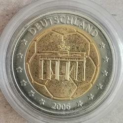 SPECİMEN  ALMANYA 2006     2  EURO    KAPSÜLDE  FANTAZİ  PARA