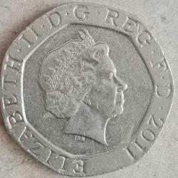 İNGİLTERE  2011   20 PENCE