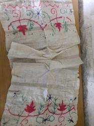 ANTİKA NADİR KOLLEKSİYONLUK EL DOKUMA KUMAŞ