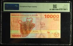 BURUNDİ 10.000 FRANK PMG SERTİFİKALI 66 EPQ