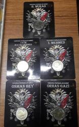 Osmanlı padişahlar serisi 9 adet
