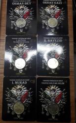 Osmanlı padişahlar serisi 9 adet