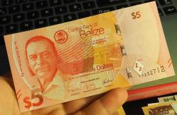 BELİZE 5 DOLAR ÇİL