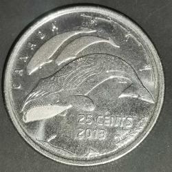 KANADA  2013   25  CENT