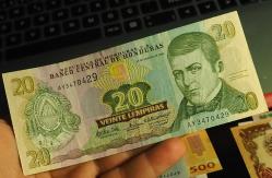 HONDURAS 20 LEMPRA ÇÇT