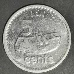 FİJİ  2013    5 CENT
