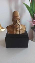 EL OYMA AHŞAP 2.ABDÜLHAMİD HAN HEYKELİ. 14 CM. NADİRATTAN.