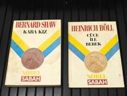Bernard Shaw — Kara Kız + Heinrich Böll — Cüce ile Bebek | Nobel Serisi 2 Kitap Lotu (Sabah Gazetesi)
