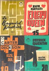 Baynard Kendrick — Körebe + Ellery Queen — Kupa Dörtlüsü + Carter Dickson — Kızıl Dul + Patrick Quentin — Kolejde Cinayet | Akba Polisiye Lotu