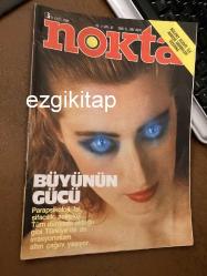 nokta dergisi 17  eylül  1989   sayı 37  yıl  7   (sinema kitap müzik büyünün gücü bülent ecevit cudi 200 iran askeri islamcı tiyatrocular metin gürdere genelev kavgası rafsancani dönemi abd siyah beyaz çatışması medyum keto 12 eylül fikret kızılok yılmaz güney sophie marceau)