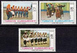 1981 HALK OYUNLARI TAM SERİ MNH