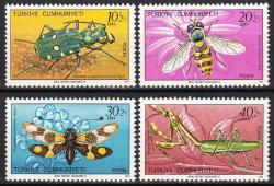 1981 YARARLI BÖCEKLER II TAM SERİ MNH