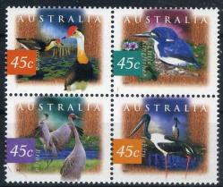 Koleksiyon Pulları1997 Australya 4 Pulluk Kuşlar Konulu Damgasız Tam Seri,Kia-63