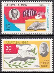 1983 ANAYASA 1982 TAM SERİ MNH