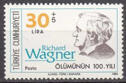 1983 RİCHARD WAGNER'İN ÖLÜMÜNÜN 100. YILI TAM SERİ MNH