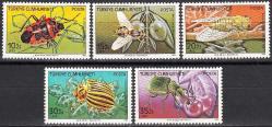 1982 ZARARLI BÖCEKLER TAM SERİ MNH