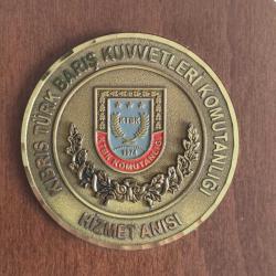 KIBRIS TÜRK BARIŞ KUVVETLERİ KOMUTANLIĞI Madalyon