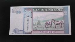 2002 YILI MOĞOLİSTAN 10 TÖGRÖGÜ  A SERİSİ  HİÇ KULLANILMAMIŞTIR.