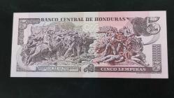 2003 YILI HONDURAS 5 LEMPİRA  A SERİSİ  HİÇ KULLANILMAMIŞTIR.