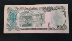 1990 YILI AFGANİSTAN 500 AFGANİ  HİÇ KULLANILMAMIŞTIR.