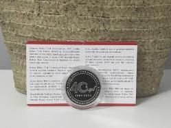 2023 - KKTC'nin Kuruluşunun 40. Yılı Gümüş Hatıra Parası - Darphane sertifikalı - Çil