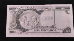 1972 YILI MOZAMBİK  1000 ESCUDO  HİÇ KULLANILMAMIŞTIR.