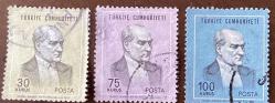 1970 TÜRKİYE ATATÜRK SERİSİNDEN