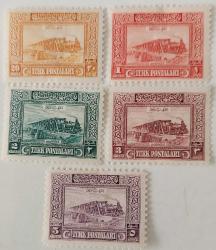 1926 LONDRA BASKISI TAKSE PULLARI ŞARNİYERLİ TAM SERİ 2Y2RR1 ÇOK NADİR