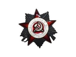 2. DÜNYA SAVAŞI GÜMÜŞ RUS VATANSEVERLİK NİŞANI