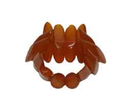 ANTİKA DAMLA KEHRİBAR BİLEKLİK