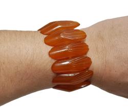 ANTİKA DAMLA KEHRİBAR BİLEKLİK