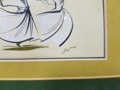 SANATÇI İMZALI SEMAZEN DERVİŞLER RESMİ