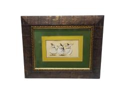 SANATÇI İMZALI SEMAZEN DERVİŞLER RESMİ