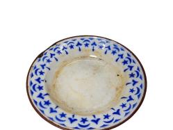 OSMANLI DÖNEMİ AY YILDIZLI EMAYE TABAK