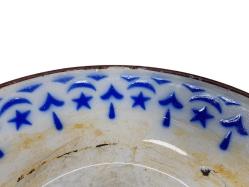 OSMANLI DÖNEMİ AY YILDIZLI EMAYE TABAK