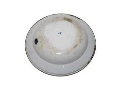 OSMANLI DÖNEMİ AY YILDIZLI EMAYE TABAK