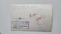 SANAYİCİ, İŞ ADAMI ve TÜSİAD ESKİ BAŞKANI ALİ KOÇMAN'IN ORİJİNAL FOTOĞRAFI - 16,5 x 11 cm EBADINDA - ALİ KOÇMAN, SHERATON OTELİ'NDE DÜZENLENEN BEREKET SOFRASI YEMEĞİNDE YER ALIRKEN ÇEKİLMİŞ BİR KARE. 26 NİSAN 1984