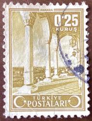 1964 TÜRKİYE Ankara'daki Augustus Tapınağı