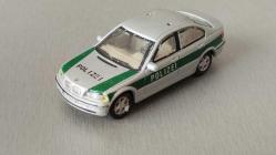 HONGWELL  BMW3 SERİSİ ALMAN POLİS ARABASI  DÖKÜM 1/87 ÖLÇEK KOLEKSİYON ÜRÜNÜ. KULLANILMIŞTIR.RESİMDE GÖRÜLDÜĞÜ GİBİ.