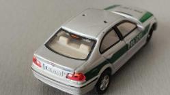 HONGWELL  BMW3 SERİSİ ALMAN POLİS ARABASI  DÖKÜM 1/87 ÖLÇEK KOLEKSİYON ÜRÜNÜ. KULLANILMIŞTIR.RESİMDE GÖRÜLDÜĞÜ GİBİ.