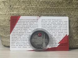 2026 - Şahin Bey Gümüş Hatıra Parası -  İstiklal Savaşı Kahramanları - Darphane sertifikalı - Çil