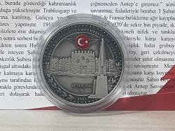 2026 - Şahin Bey Gümüş Hatıra Parası -  İstiklal Savaşı Kahramanları - Darphane sertifikalı - Çil
