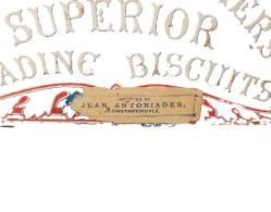 JEAN ANTONIADES CONSTANTINOPLE BİSKÜVİ KUTUSU